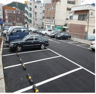 공동주차장 조성 우측