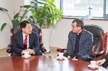 부산가톨릭대학교 - 주요기관 방문